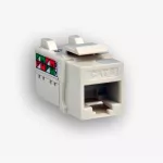 Gniazdo UTP RJ 45 kat. 6 keystone biały, FU/FA-2630AK-8-C6