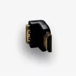 Adapter HDMI F/HDMI M kątowy 90 stopni