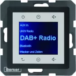 Q.x Radio Touch DAB+ antracyt aksamit