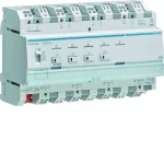 KNX e/s Ściemniacz uniwersalny 4-kan 4x300 W, wielofazowy, f. sumowania obc.