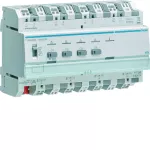 KNX system Ściemniacz uniwersalny 4-kan 4x300 W, wielofazowy, f. sumowania obc.