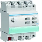 KNX system Sterownik żaluzji 4-krotny, 24V DC, 4M