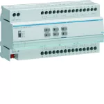 KNX system Sterownik żaluzjowy/roletowy, 12-krotny, 230 V AC, 10 mod.