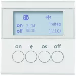 B.X/S.1 KNX RF quicklink Łącznik czas. ster. żaluzj. i mech. zas., biały