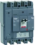 MCCB Wyłącznik mocy h3 x630 TM 4x250A 70kA HEJ251DR