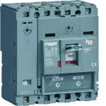 MCCB Wyłącznik mocy h3+ P160 4P 125A 25kA TM HHS127DC