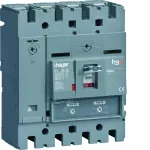 MCCB Wyłącznik mocy h3+ P250 4P 100A 40kA TM HNT102DR