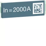 ACB HW2 Wtyczka z oznaczeniem znamionowym wyłącznika 2000A