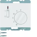 K.1 Reg. temp. pom. 24 V st. zw., el. centr., łącznikiem i diodą biały