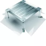 tehalit.UK Uniwersalna puszka podłogowa na nóżkach rozmiar 3 215-265mm stal