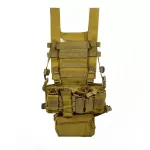 Extralink Military Kamizelka taktyczna wojskowa ochronna molle airsoft asg mil-1122