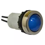 PROMET Lampka D22MP 24V-230V metalowa niebieska