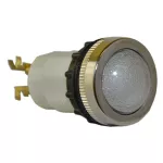 PROMET Lampka D22MS 24V-230V metalowa biała