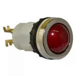 PROMET Lampka D22MS 24V-230V metalowa czerwona