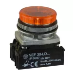 PROMET Lampka NEF30HV/500V żółta