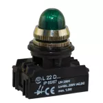 PROMET Lampka L22GDB 24V-230V zielona