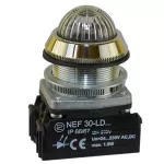 PROMET Lampka NEF30LDS 24V-230V żółto-czerwona