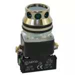 PROMET Przycisk NEF30-KL2X/24V zielony