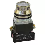 PROMET Przycisk NEF30-KL2Y/130V bezbarwny