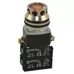 PROMET Przycisk NEF30-UKL2X2Y/130V żółty