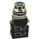 PROMET Przycisk NEF30-UKLD 2X2Y 24V-230V zielony