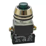 PROMET Przycisk NEF30-UWL2X/24V zielony