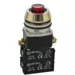 PROMET Przycisk NEF30-UWL2X2Y/24V czerwony