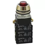 PROMET Przycisk NEF30-UWL3X3Y/24V czerwony