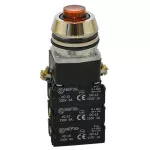 PROMET Przycisk NEF30-UWL3X3Y/24V żółty