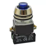 PROMET Przycisk NEF30-UWLX/24V niebieski