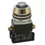 PROMET Przycisk NEF30-UWLY/24V bezbarwny