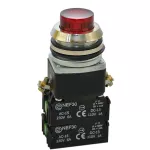 PROMET Przycisk NEF30-WL2X2Y/24V czerwony