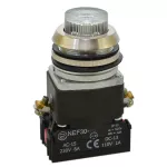 PROMET Przycisk NEF30-WL2Y/24V bezbarwny