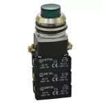 PROMET Przycisk NEF30-WL3X3Y/24V zielony