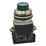 PROMET Przycisk NEF30-WLD 2X/24V-230V zielony