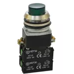 PROMET Przycisk NEF30-WLD 2X2Y/24V-230V zielony