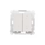 SIMON 55 GO WMDS-TESW1W-111 DIMMER W – Ściemniacz do pasków LED-owych 12-24 V, 1 nał, sterowany smartfonem [Wi-Fi] (moduł); Biały mat