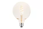 ŹRÓDŁO ŚWIATŁA LED, FILAMENT, SPIN, G125, E27, 4,0W, 265lm, 2200K, AC220-240V, 360°