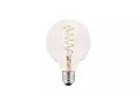 ŹRÓDŁO ŚWIATŁA LED, FILAMENT, SPIN, G95, E27, 4,0W, 265lm, 2200K, AC220-240V, 360°