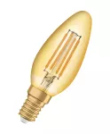 Lampa LED Vintage 1906 LED CLASSIC B Filament szkło przezroczyste GOLD 35 non-dim 4W/824 E14 LEDVANCE