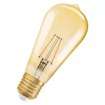 Lampa LED Vintage 1906 LED CLASSIC Edison Filament szkło przezroczyste GOLD 22 non-dim 2.5W/824 E27 LEDVANCE