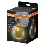 Lampa LED Vintage 1906 LED CLASSIC GLOBE125 Filament szkło przezroczyste GOLD 35 non-dim 4W/824 E27 LEDVANCE