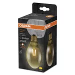 Lampa LED Vintage 1906 LED CLASSIC OVAL Filament szkło przezroczyste GOLD 40 non-dim 4W/824 E27 LEDVANCE