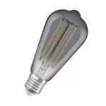 Lampa LED Vintage 1906 LED dim CLASSIC Edison Filament szkło przezroczyste SMOKE 42 DIM 11W/818 E27 LEDVANCE