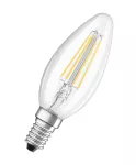 Lampa LED BASE Classic B40 4W/827 230V Filament szkło przezroczyste E14 10X2 OSRAM