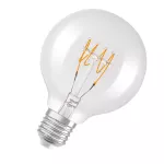 Lampa Vintage 1906 LED CLASSIC SLIM FILAMENT Globe DIMMABLE 4.8W 827 Clear E27