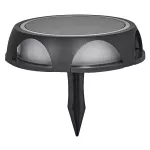 Oprawa Endura Style Solar Utili Round Wall and Ground Dark Gray