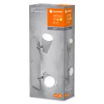 Oprawa LED SPOT PEAR GREY 2 x 4.3W 2700K GU10