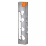 Oprawa LED SPOT PEAR WHITE 4 x 4.3W 2700K GU10