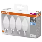 Lampa LED BASE Classic B40 4,9W/840 230V plastik E14 FS4 OSRAM